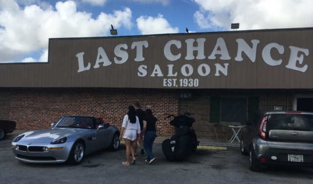 At the Last Chance Saloon